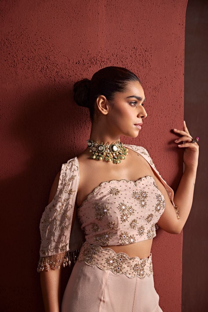 10 nazakat Saris & Lehengas TariniVij