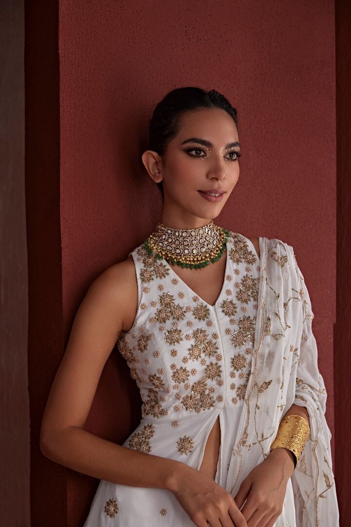 3 nazakat Saris & Lehengas TariniVij