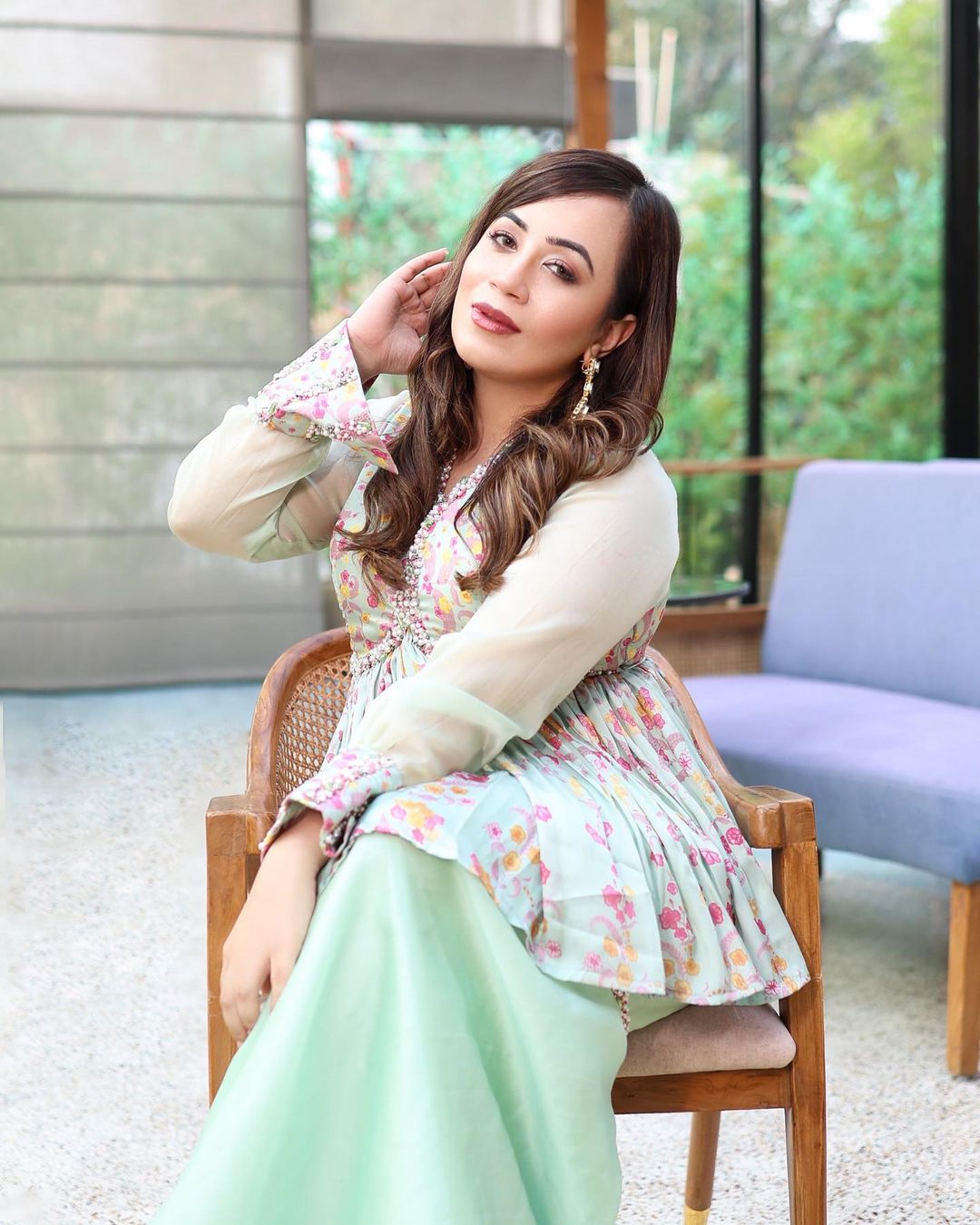 Rishika Khera in our Jade Sharara