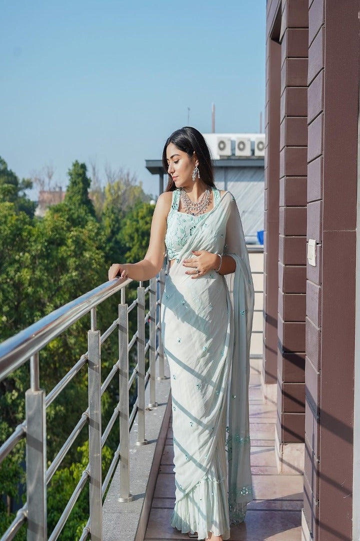 Anisha Sethi in our Saida Saree