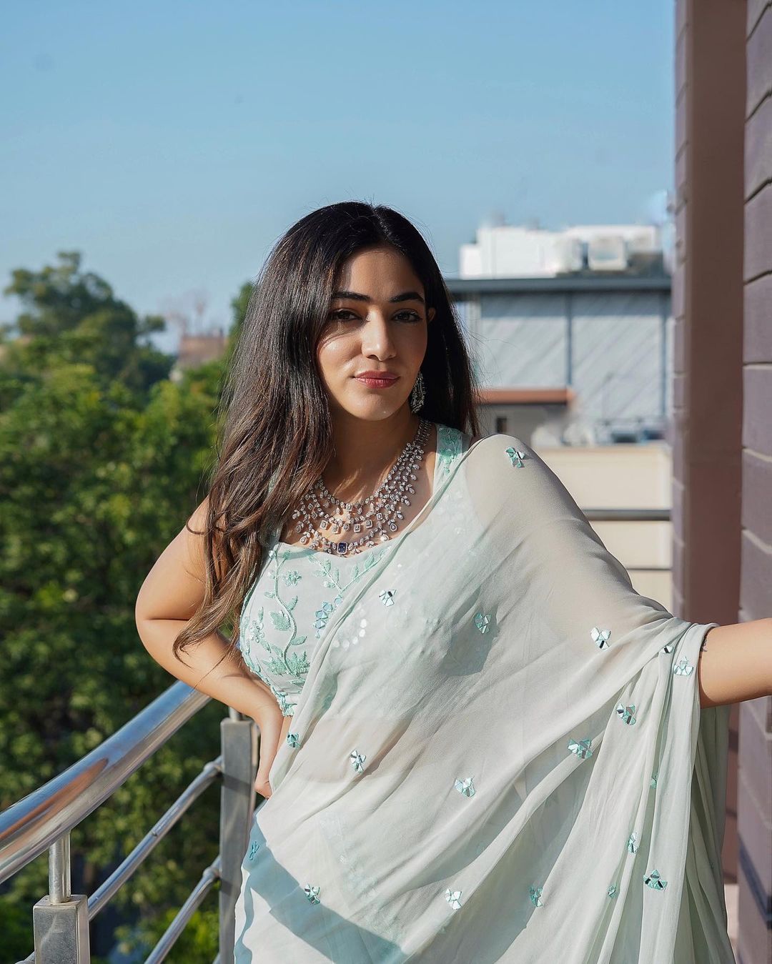 Anisha Sethi in our Saida Saree