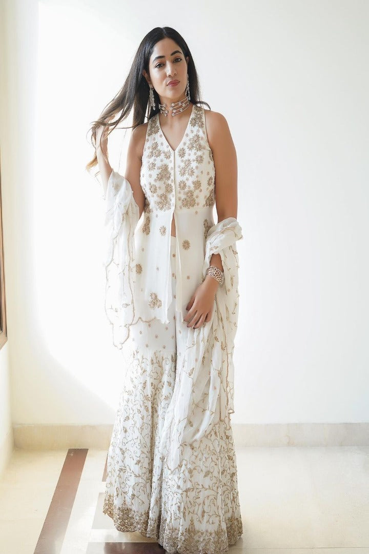 Anisha Sethi in our Faiza Sharara