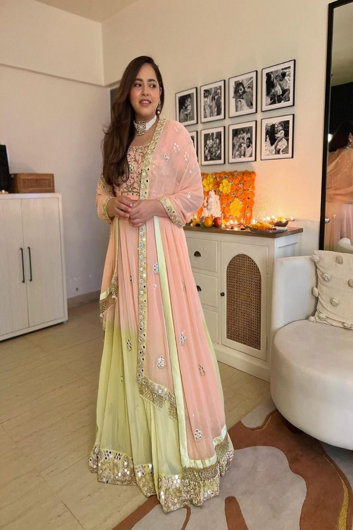 Aayushi Bangur in our Rabia Lehenga