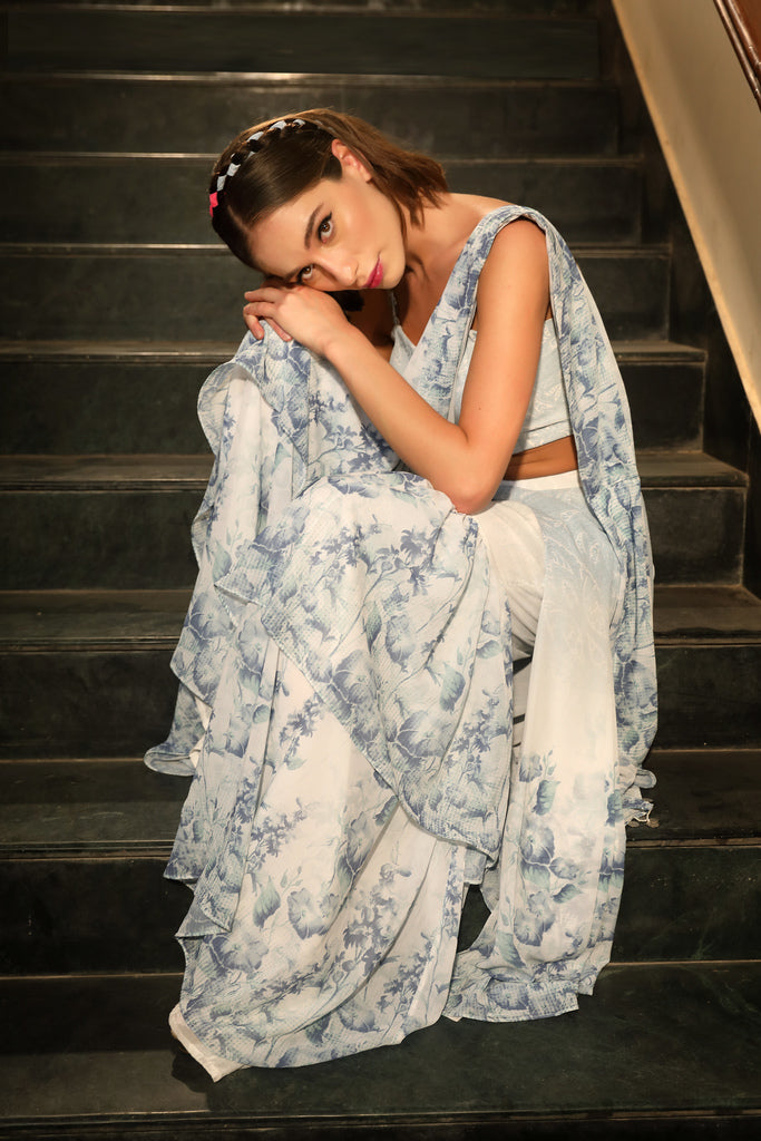 Elsa Saris & Lehengas TariniVij