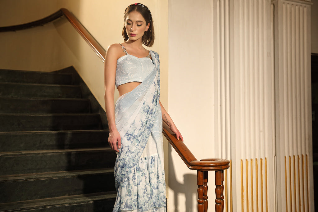 Elsa Saris & Lehengas TariniVij