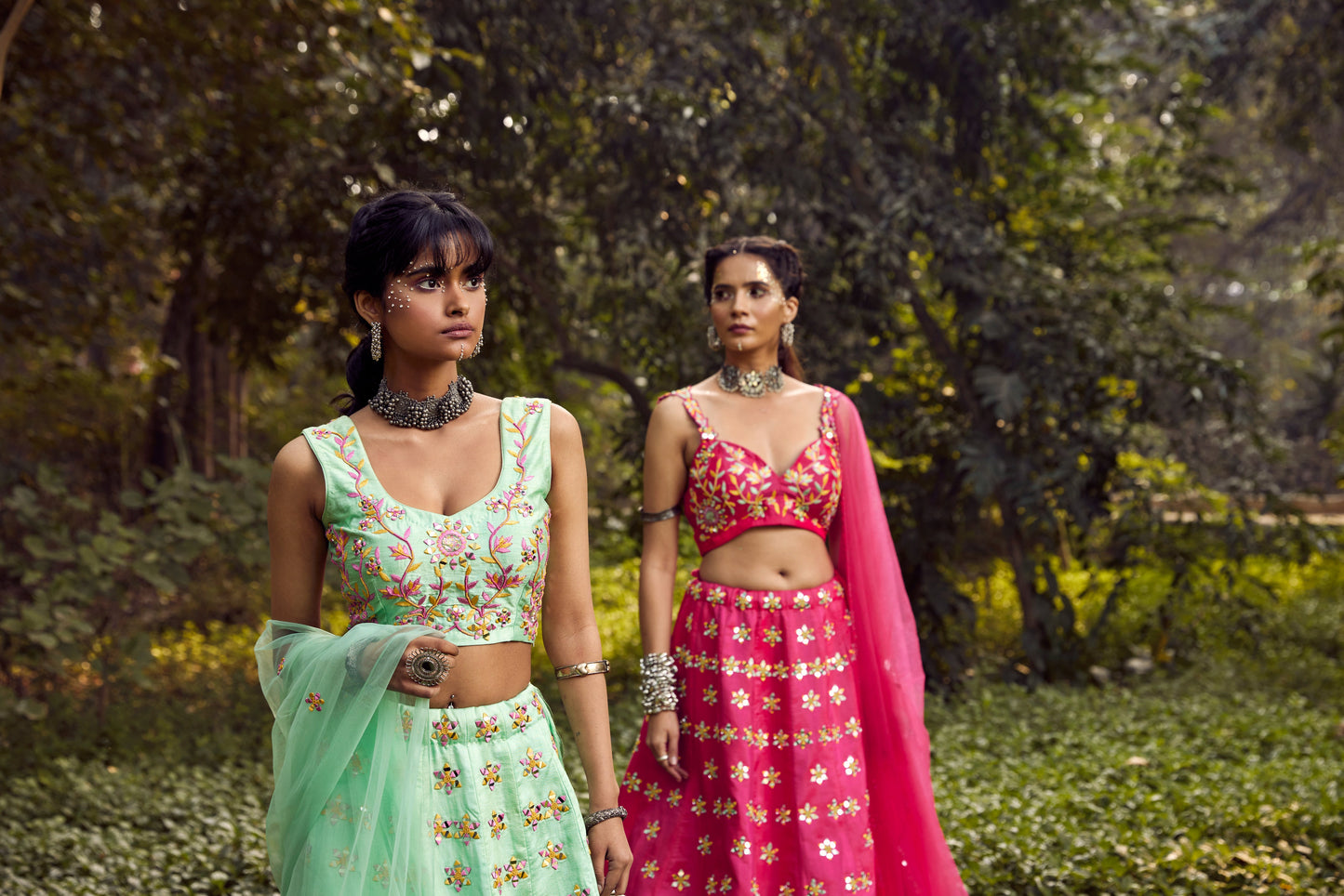 Tara Saris & Lehengas TariniVij