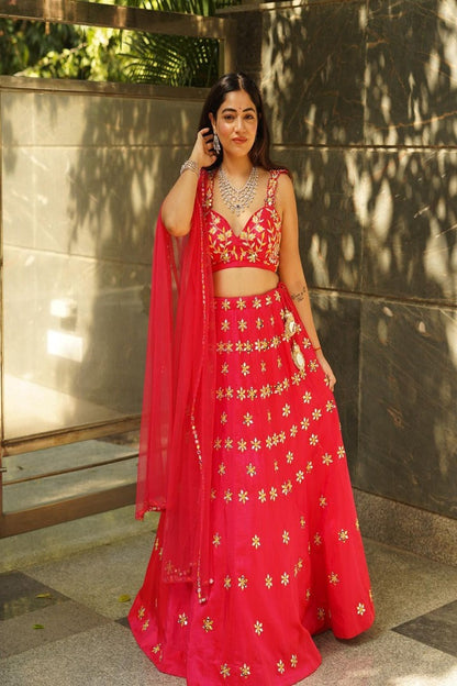 Anisha Sethi in our Tara Lehenga