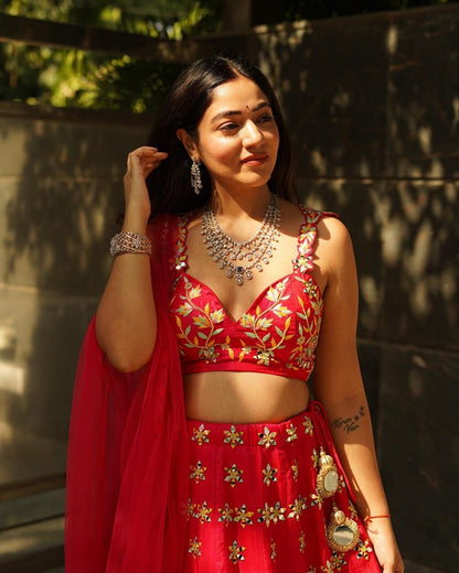 Anisha Sethi in our Tara Lehenga