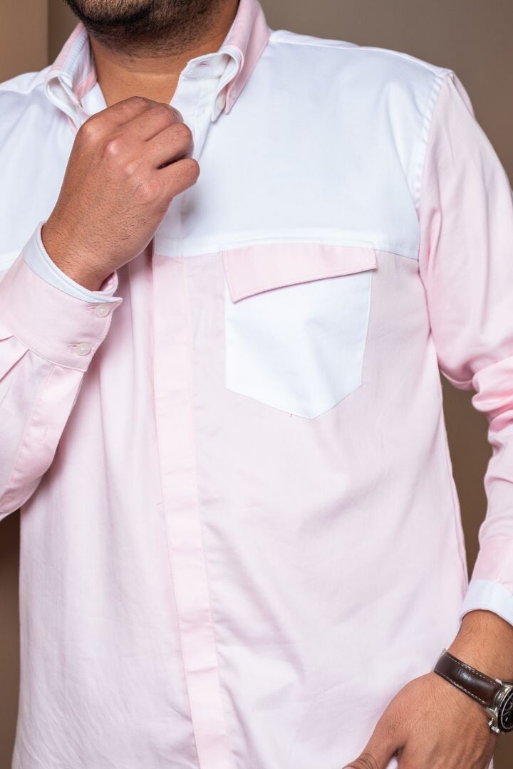 pink with white pocket TariniVij 